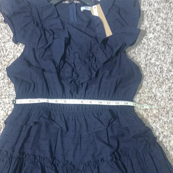 DO+BE Navy Ruffle Dress size M - Picture 15 of 16